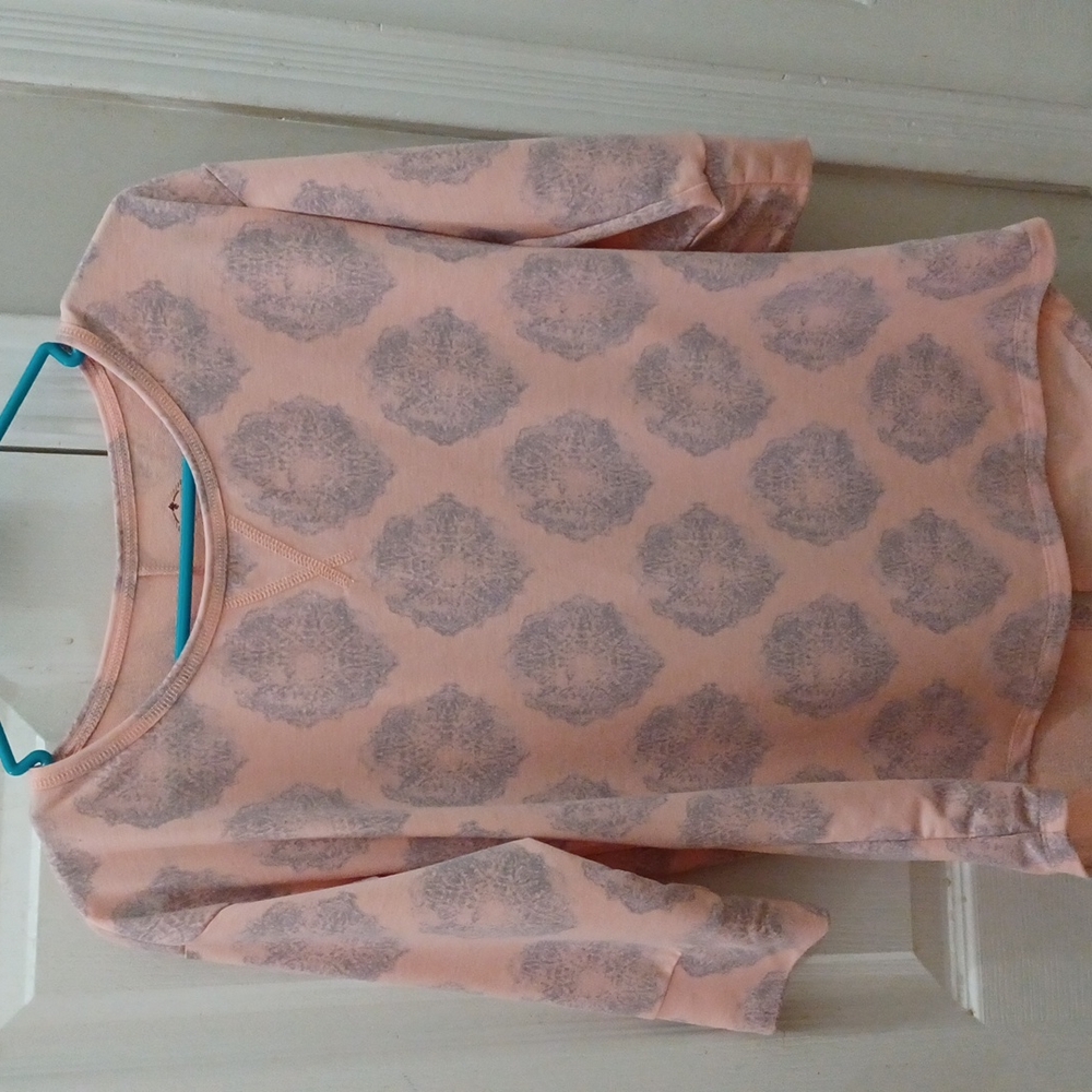 Peachy pastel top